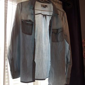 Old Navy Jean Button Up